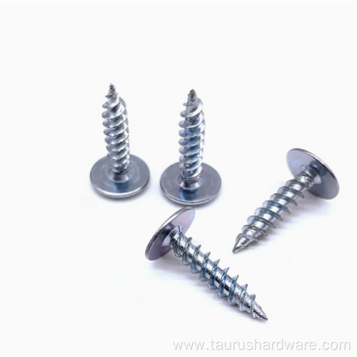 Large round head self-tapping screws with double quick